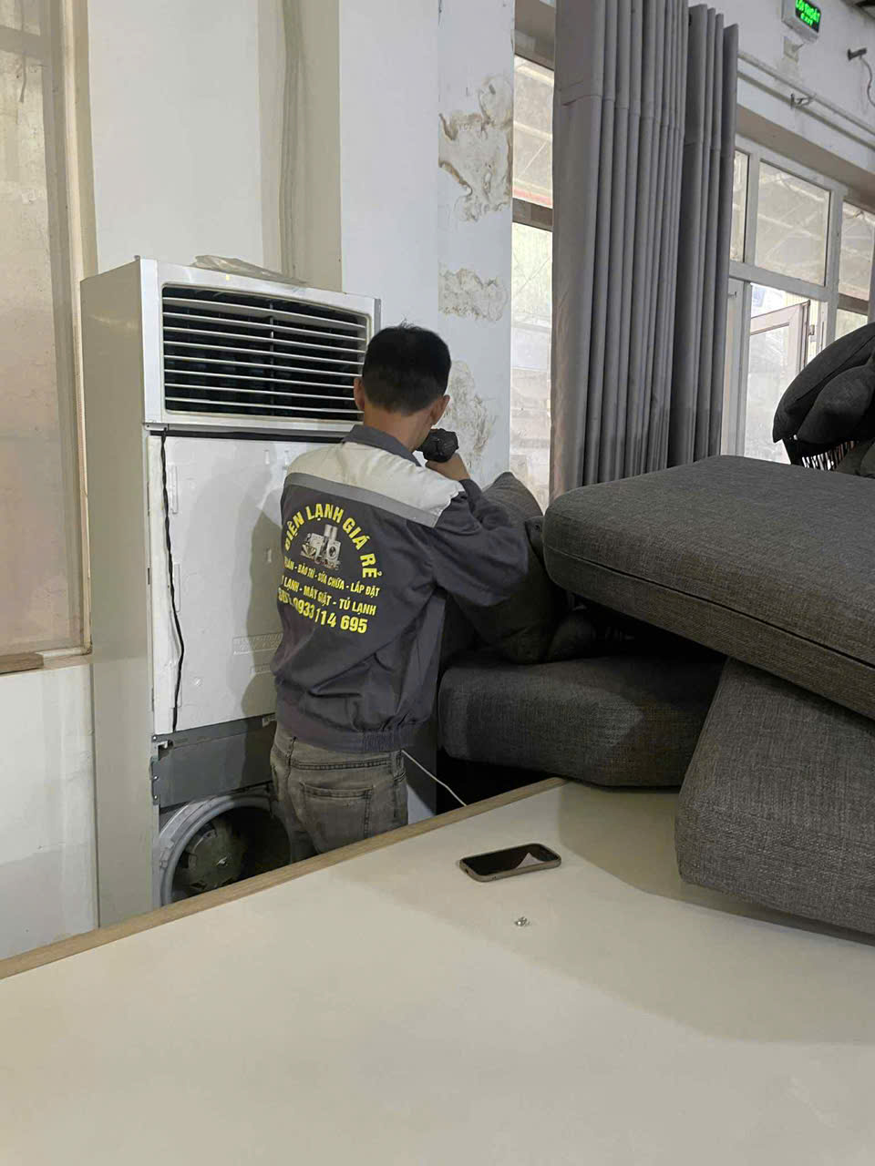 điều hòa kêu to khi chạy – sửa gấp Đồng Nai
