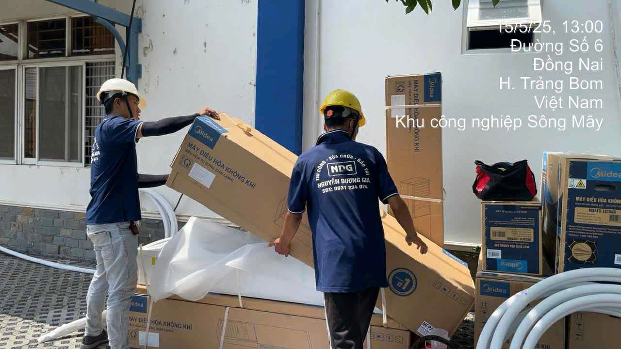 hợp đồng bảo trì máy lạnh công ty Biên Hòa